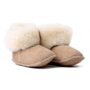 EMU batukai su merinosų avikailiu BabyBootie Metallic Sand